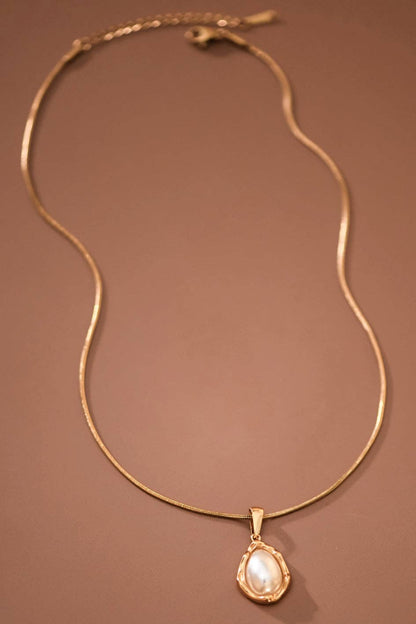 Non Tarnish Pearl Pendant