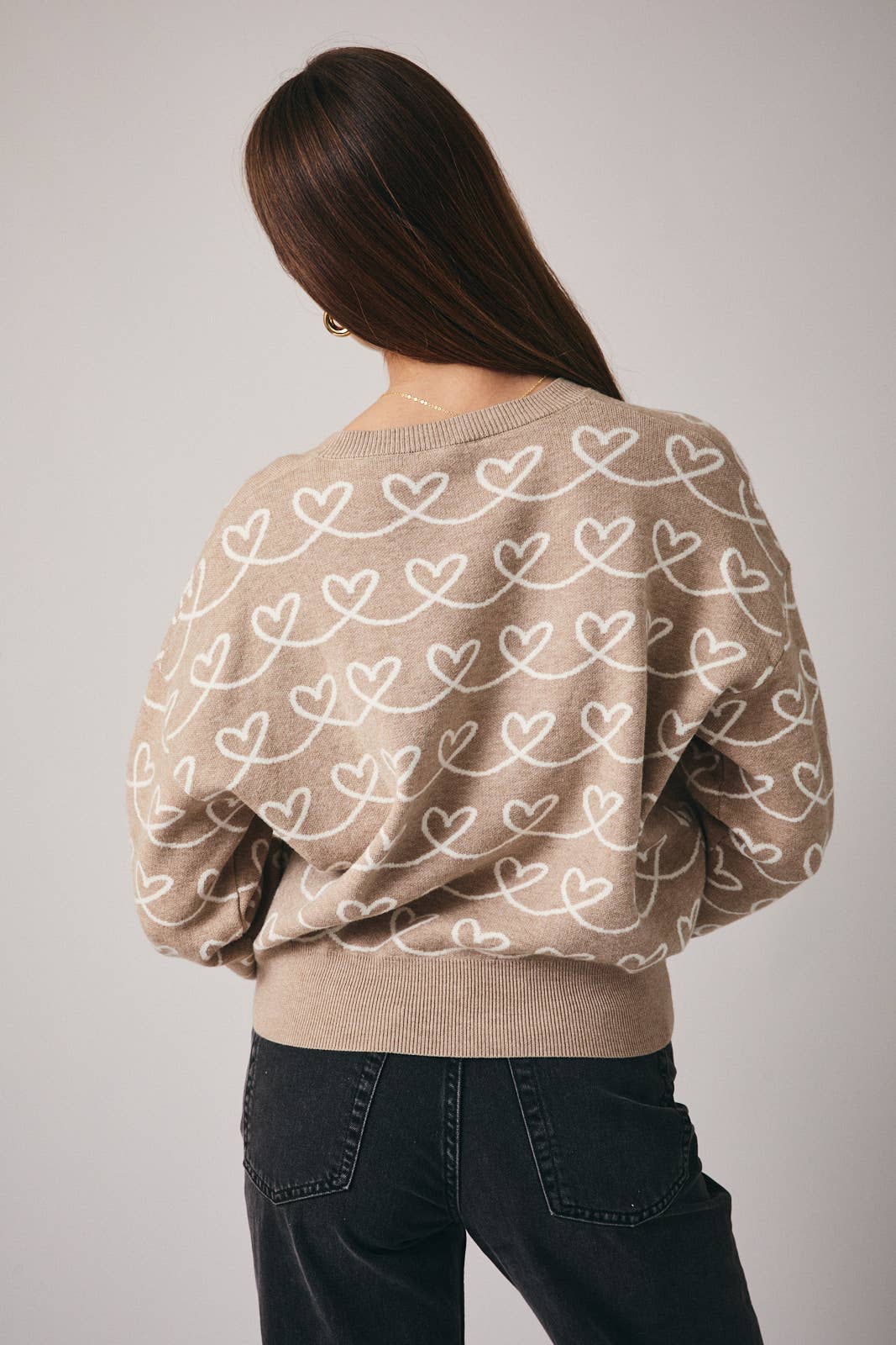Heart Graphic Sweater
