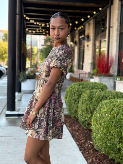 Vintage Floral Dress