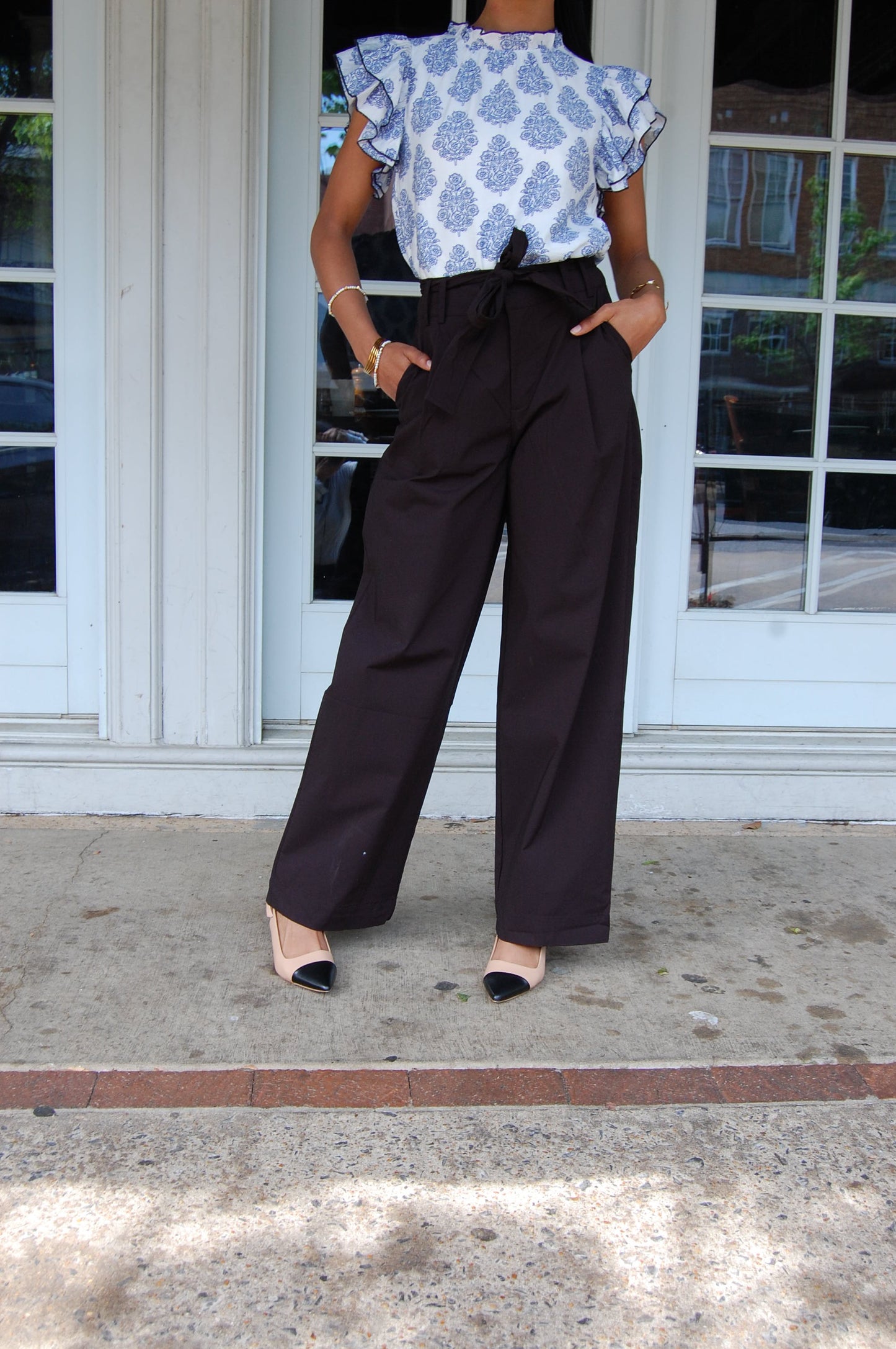 Tie Woven Pants