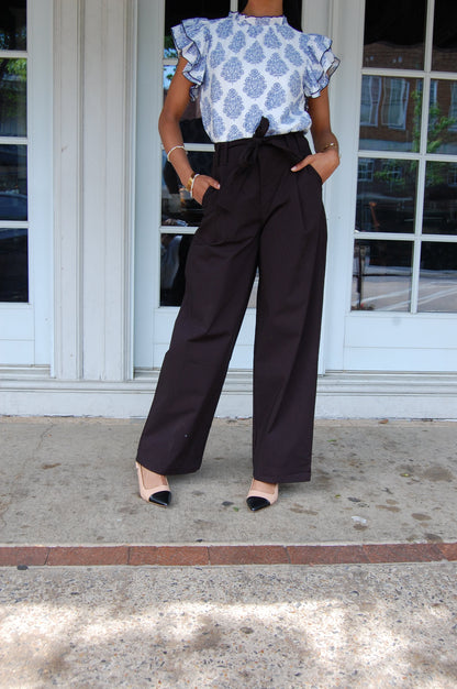 Tie Woven Pants