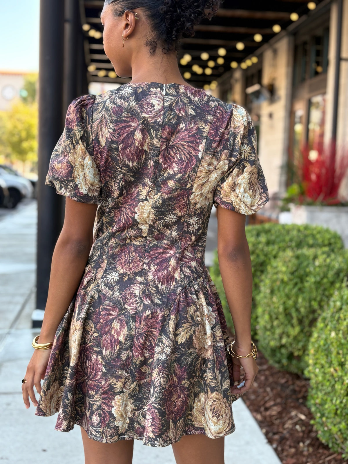 Vintage Floral Dress