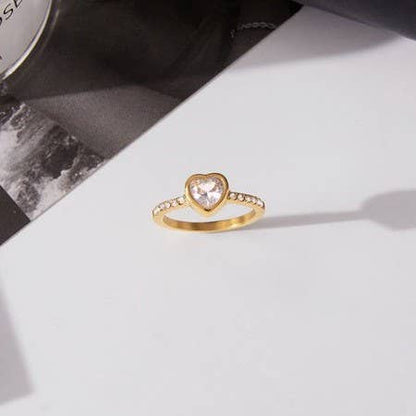 Non Tarnish Rhinestone Rings