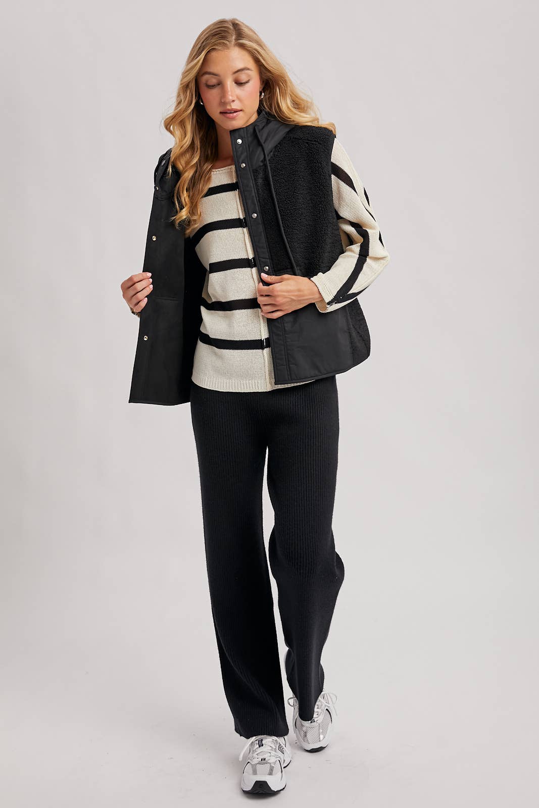 Sherpa Hooded Vest