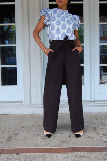 Tie Woven Pants