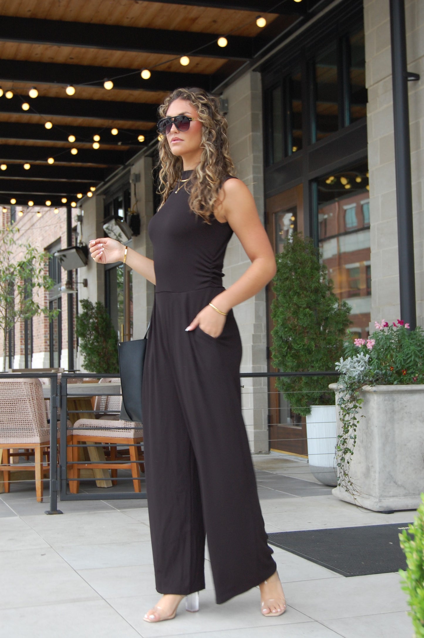 High Neck Jumpsuit