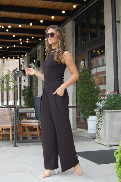 High Neck Jumpsuit