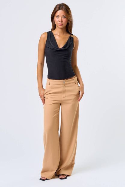 Metal Trim Cowl Top