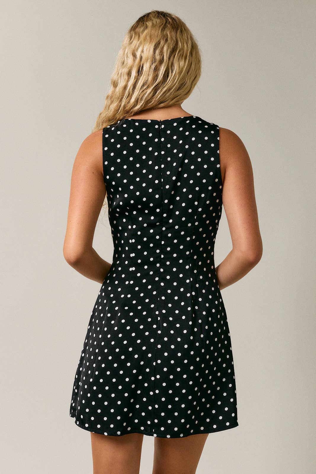 Polka Dot Mini Dress