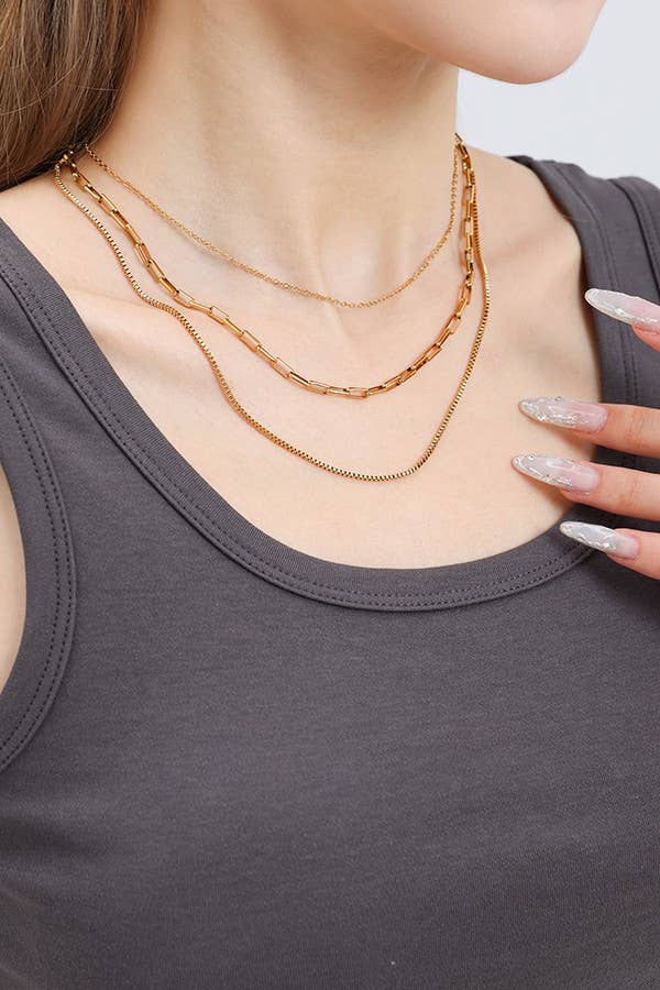 Non Tarnish Link And Box Chain