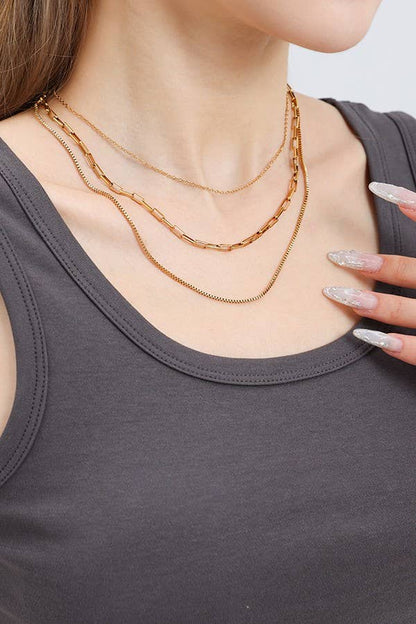 Non Tarnish Link And Box Chain