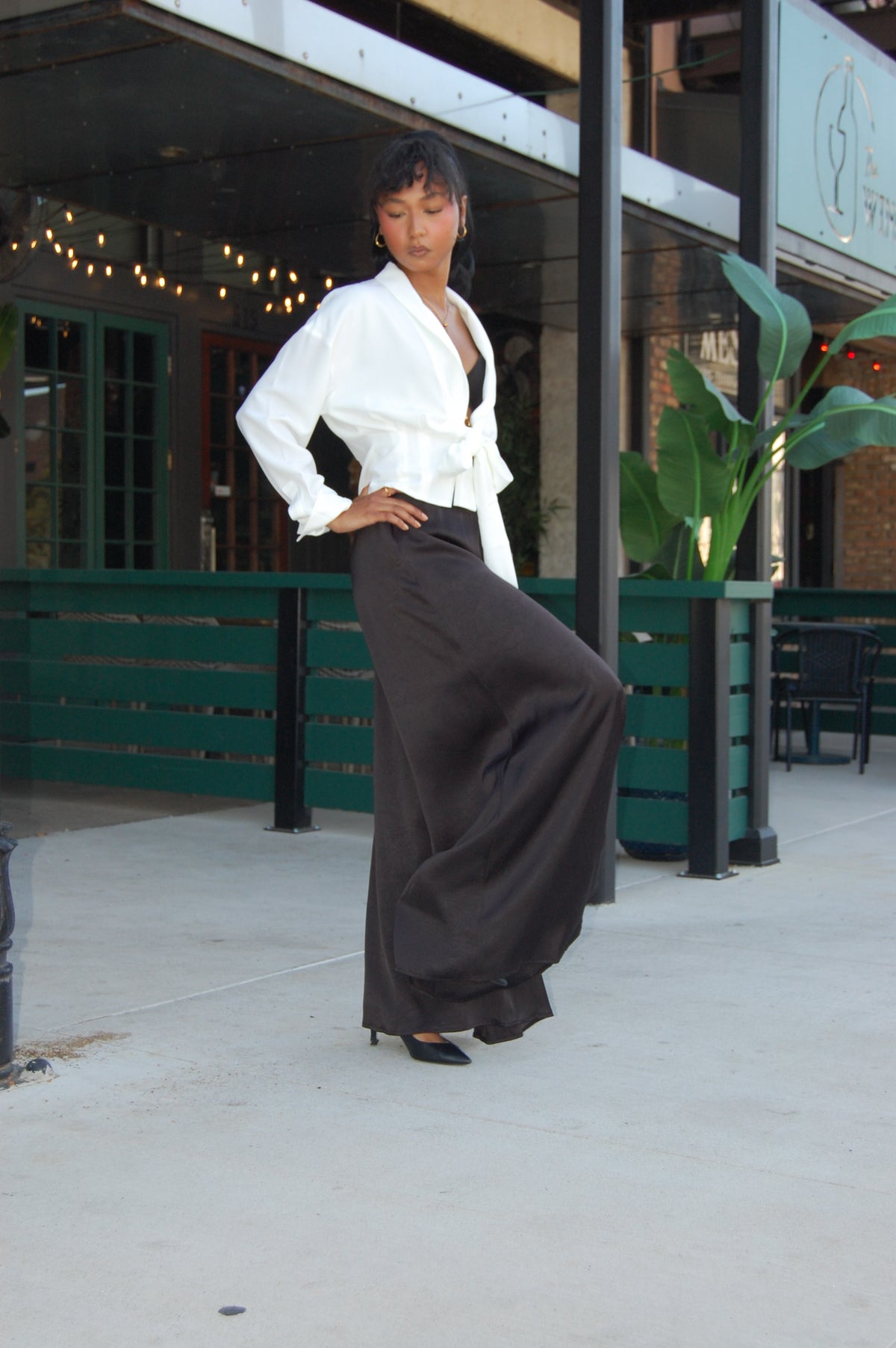 Flowy Silk Pants