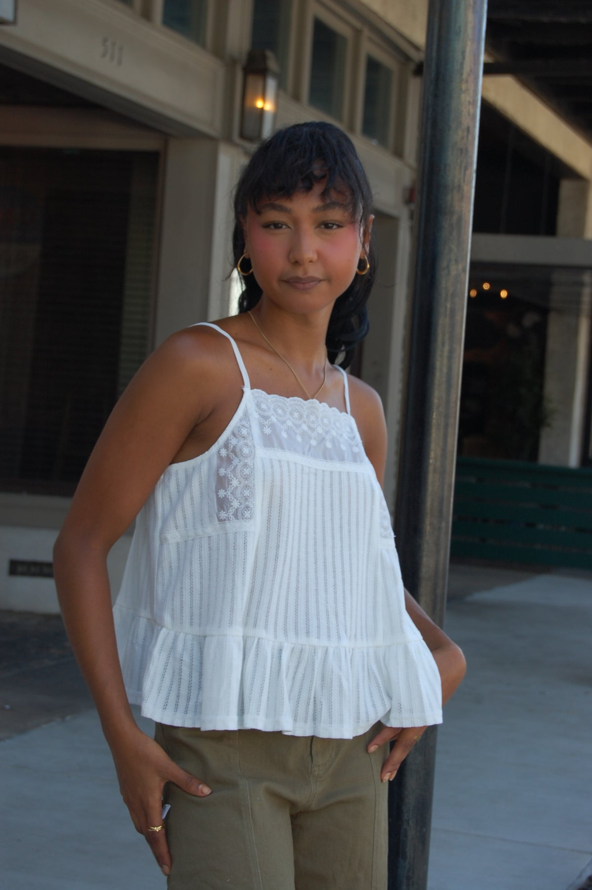 Lace Trim Cami