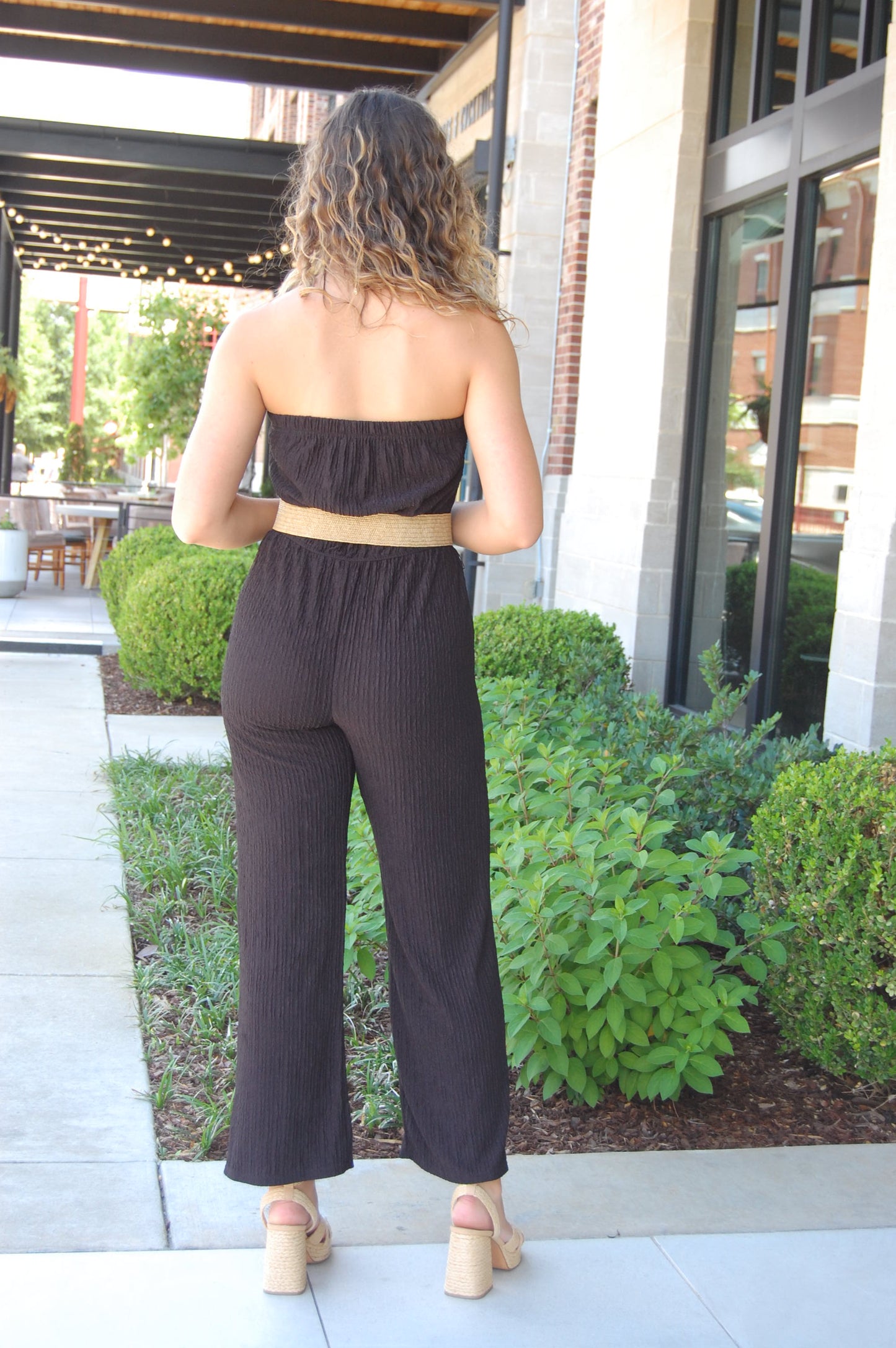 Textured Jumpsuit
