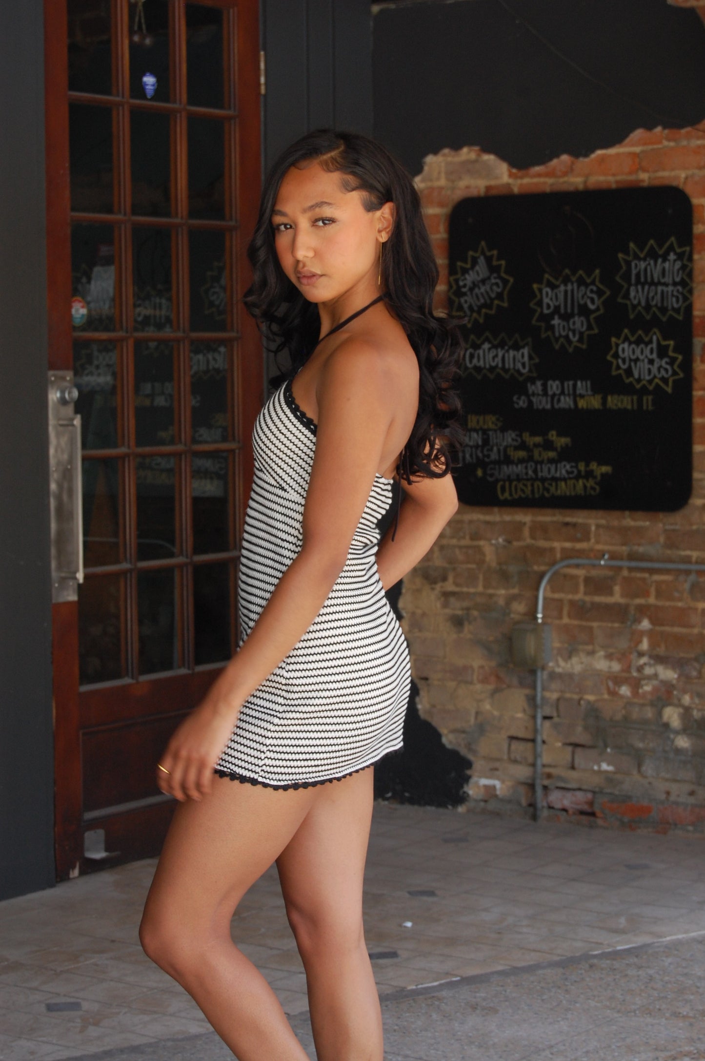Crochet Halter Dress