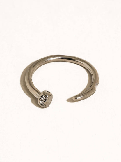 Vexa 18K Gold Non-Tarnish Wrap Around Nail Ring