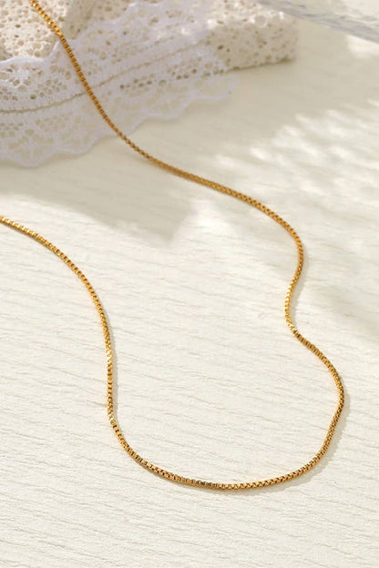 Non Tarnish Chain Necklace