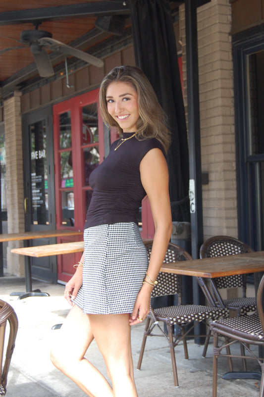 Scrunch Knit Top