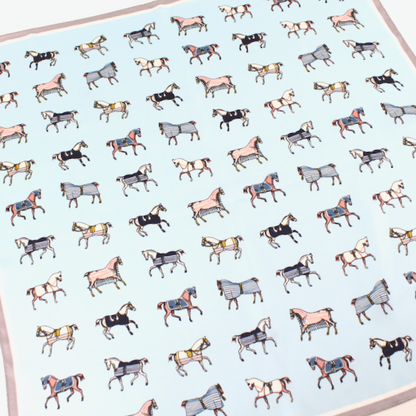 Horses Square Scarf