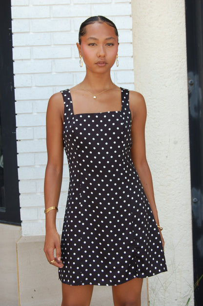 Polka Dot Mini Dress