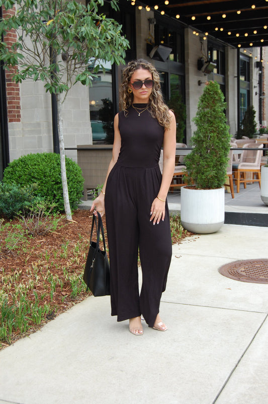 High Neck Jumpsuit