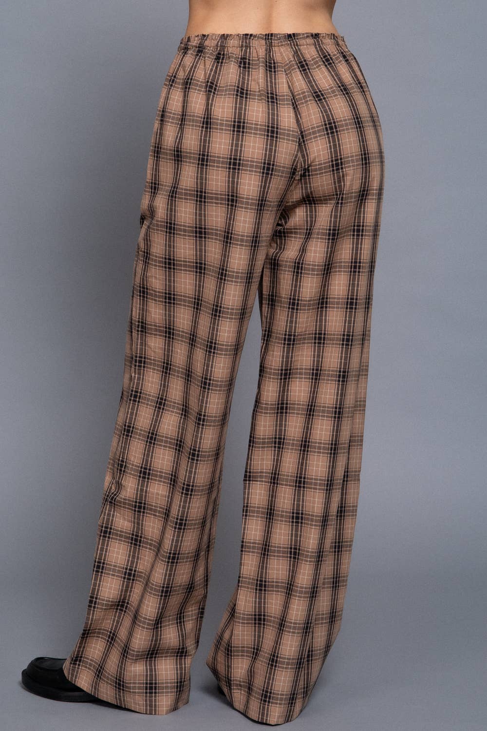 Plaid Pant Set
