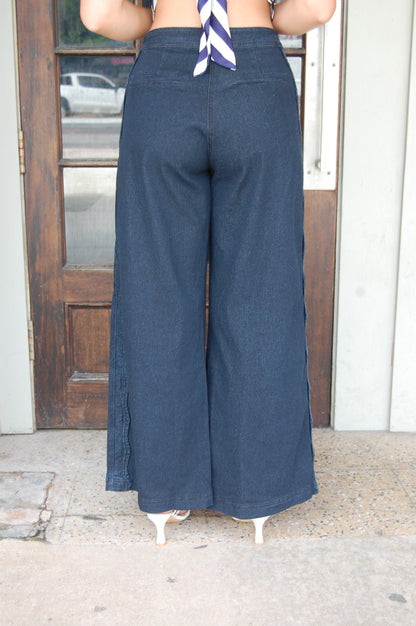 Wide Leg Trousers