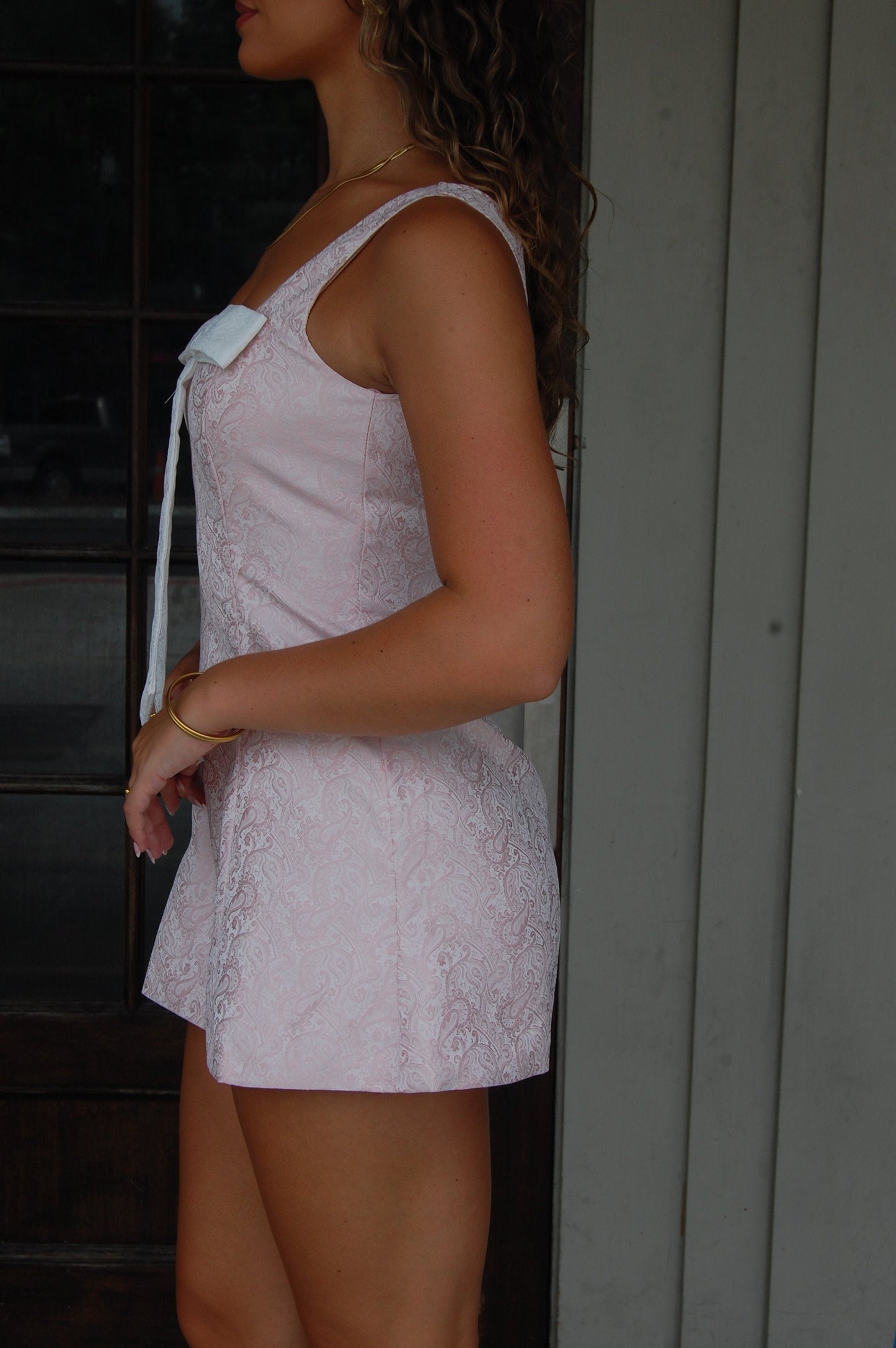 Bow Mini Dress
