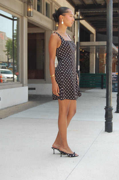 Polka Dot Mini Dress