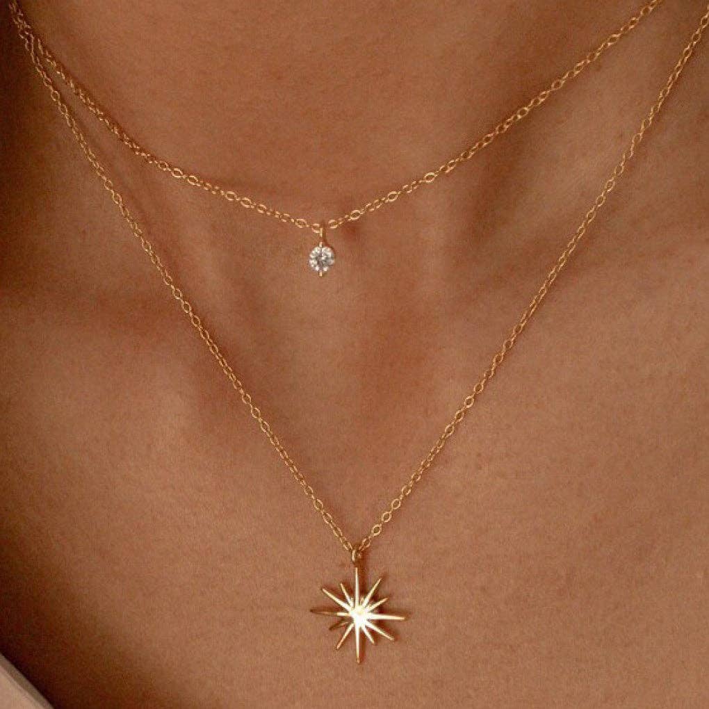 Non Tarnish Star Necklace