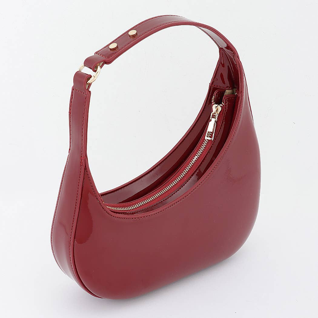 Vegan Leather Hobo Bag