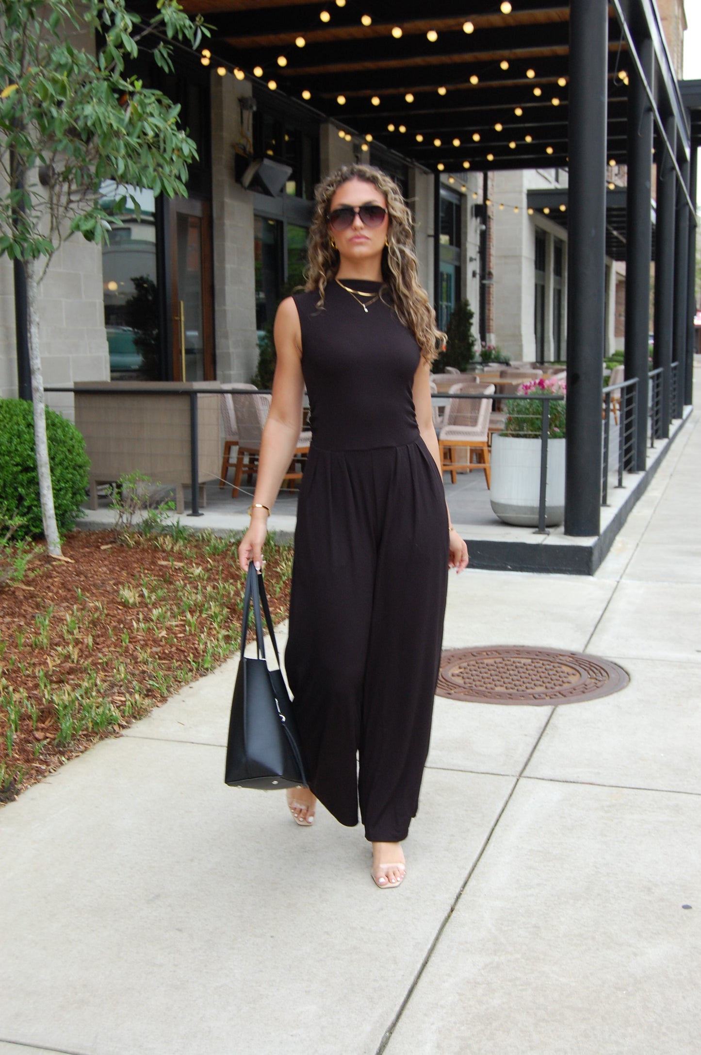 High Neck Jumpsuit