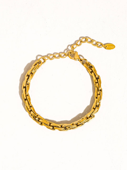 Kolt 18K Gold Non-Tarnish Thin Chain Bracelet