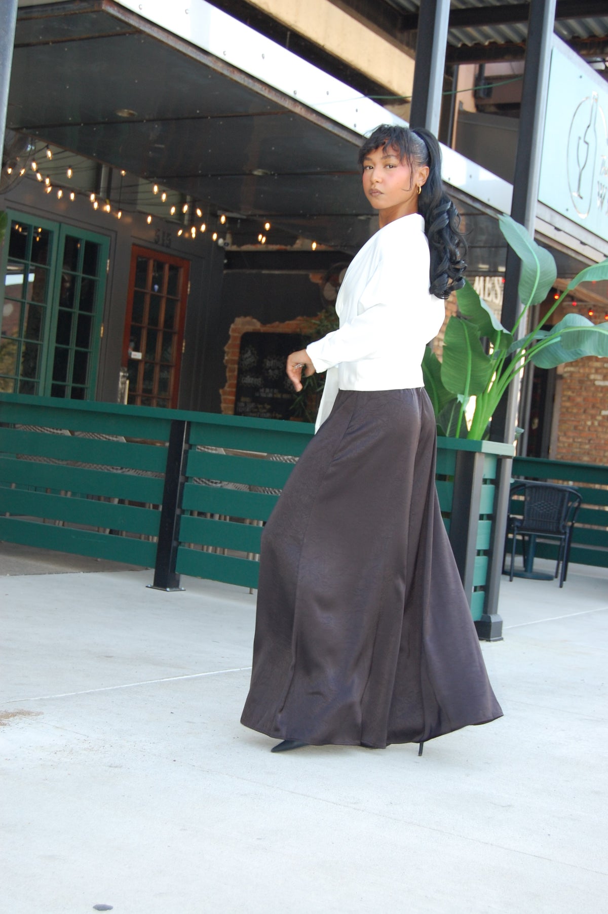 Flowy Silk Pants