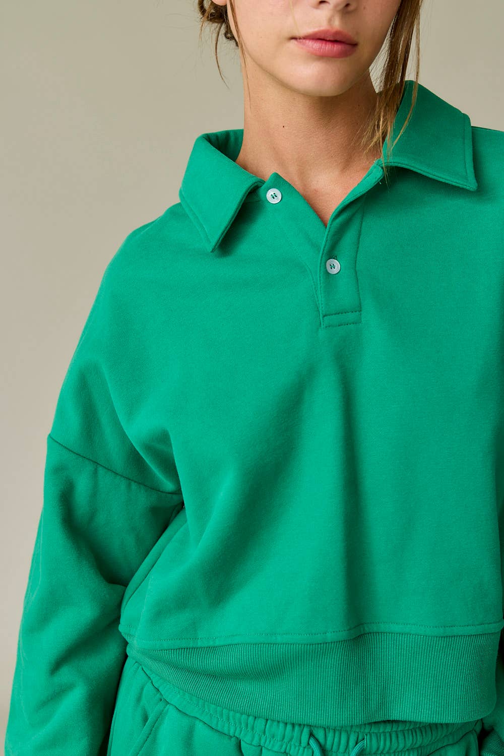 Lyla Polo Sweatshirt