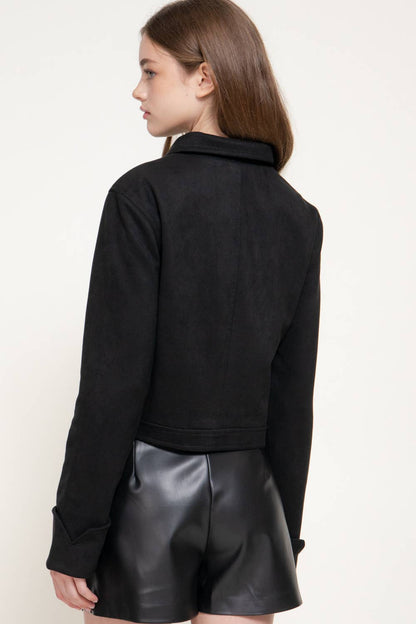 Stud Suede Jacket