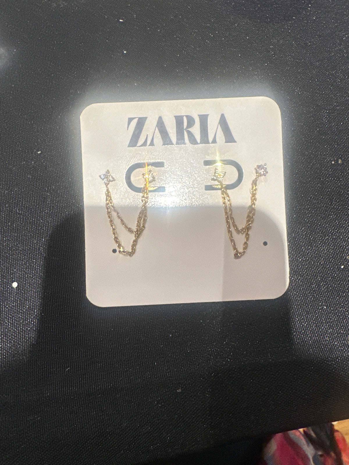 Non Tarnish Double Earrings