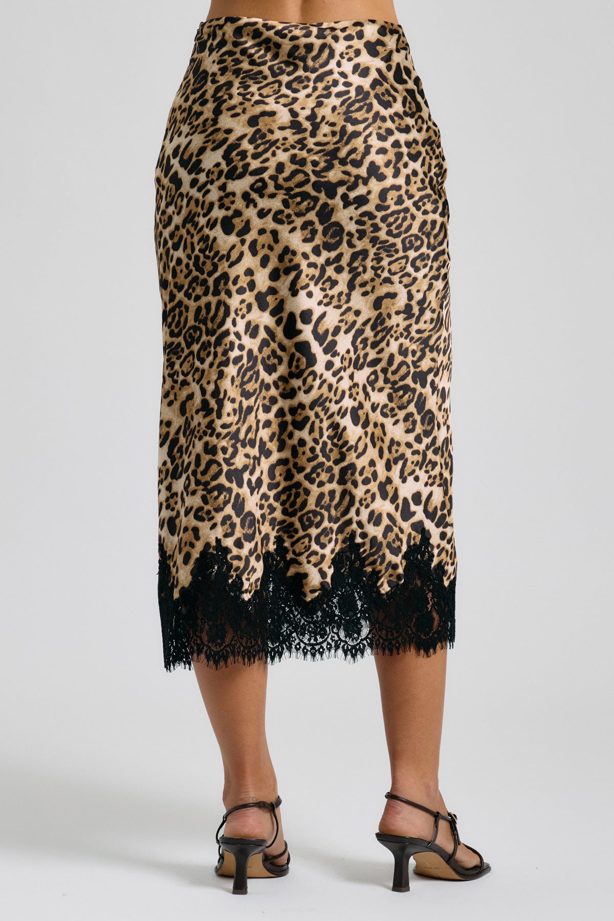 Leopard Midi Skirt