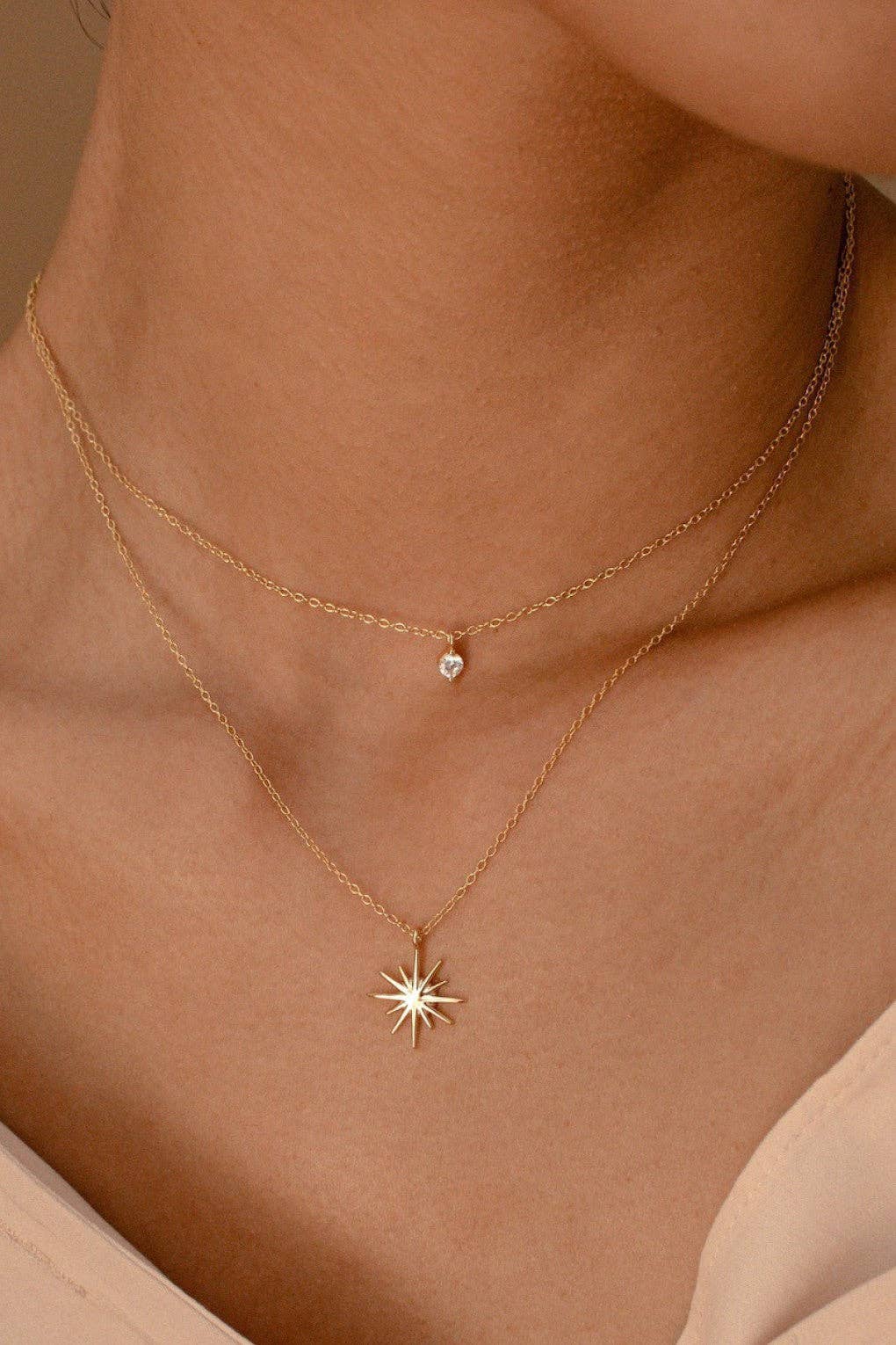 Non Tarnish Star Necklace