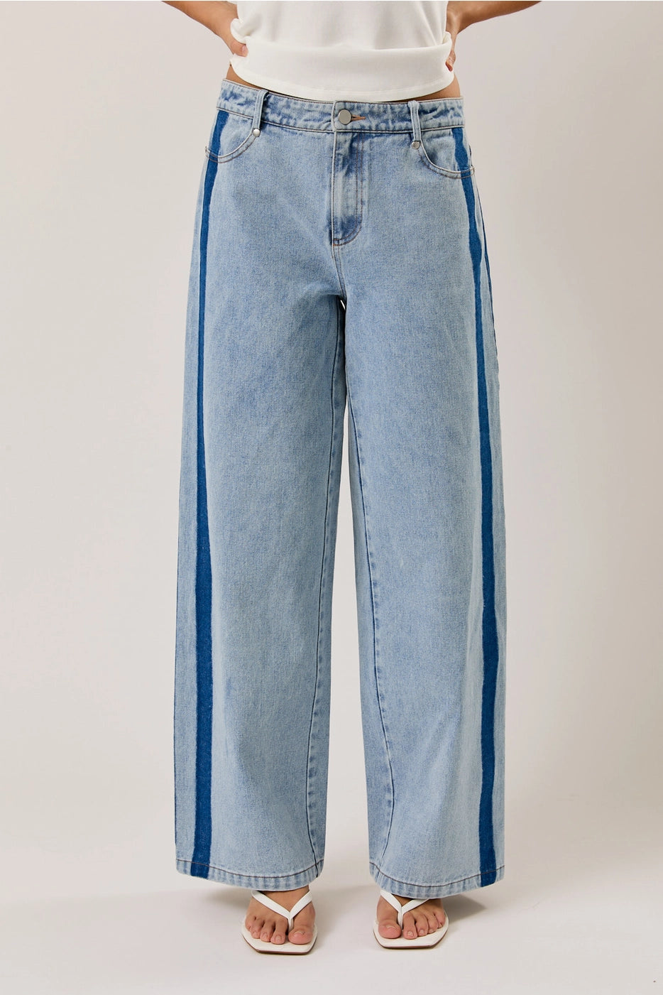 Side Stripe Jeans