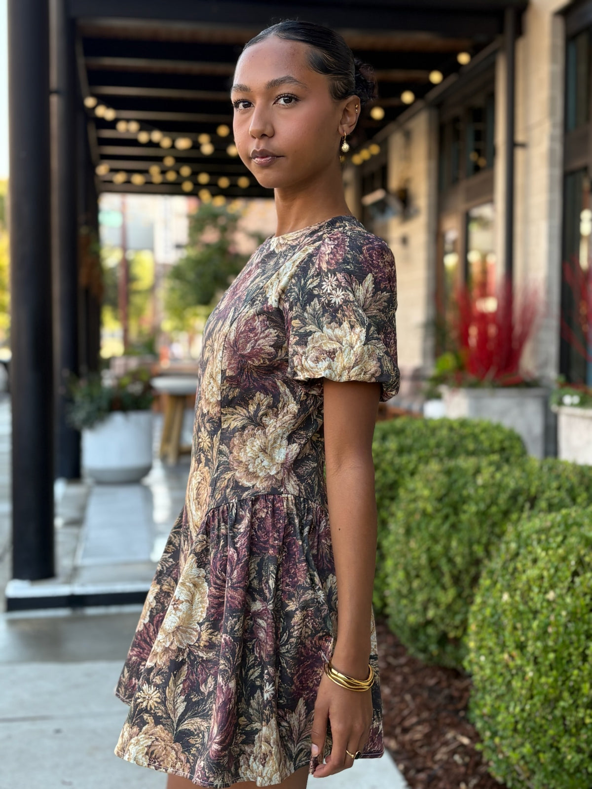Vintage Floral Dress