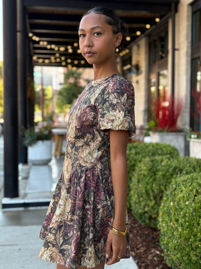 Vintage Floral Dress