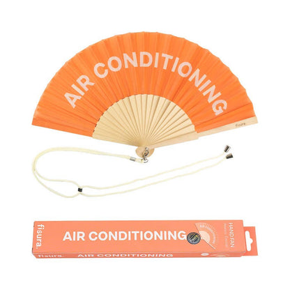Orange "Air Conditioning" Fan