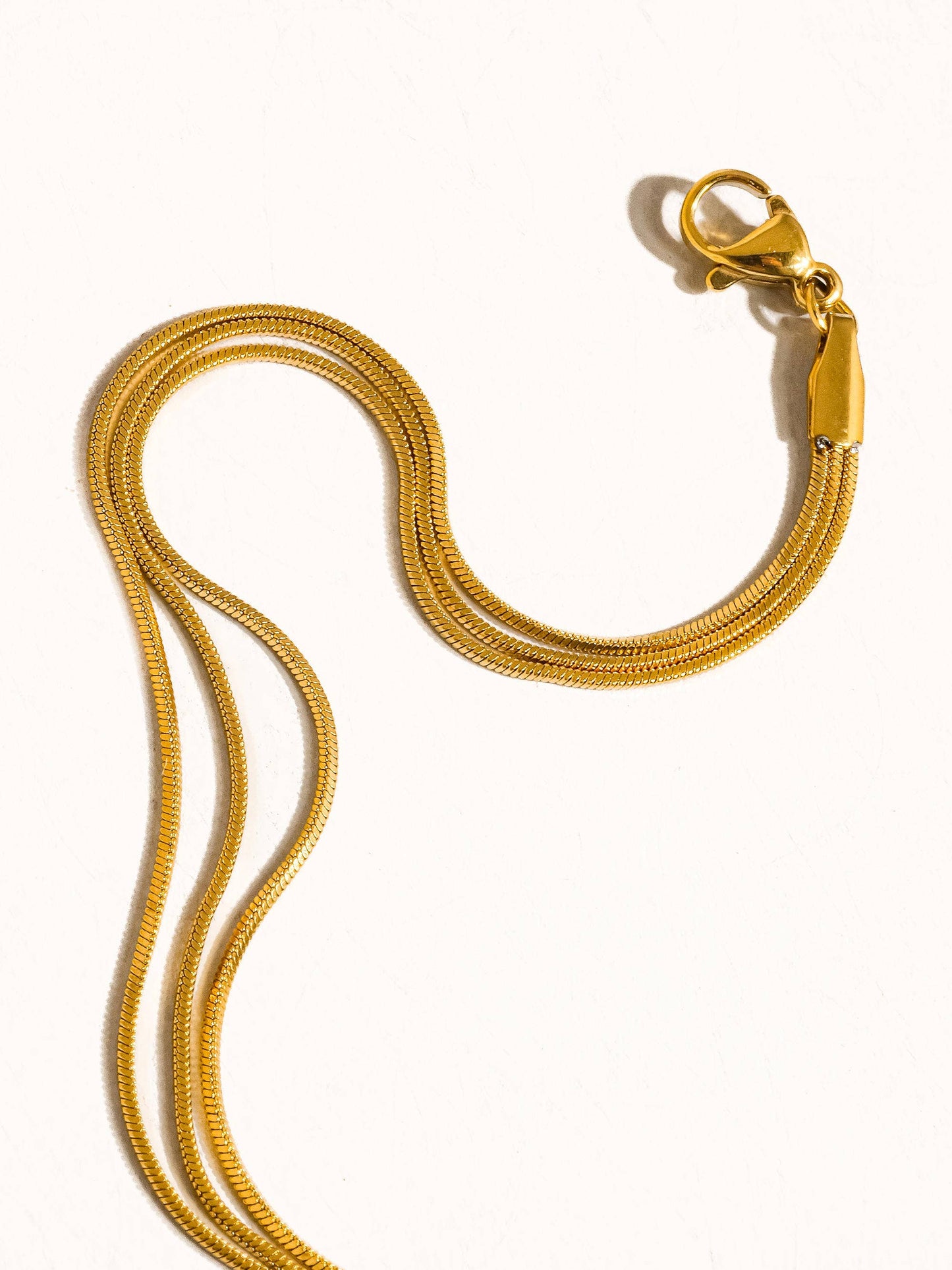 Germaine 18K Gold Non-Tarnish Classic Thin Chain Bracelet