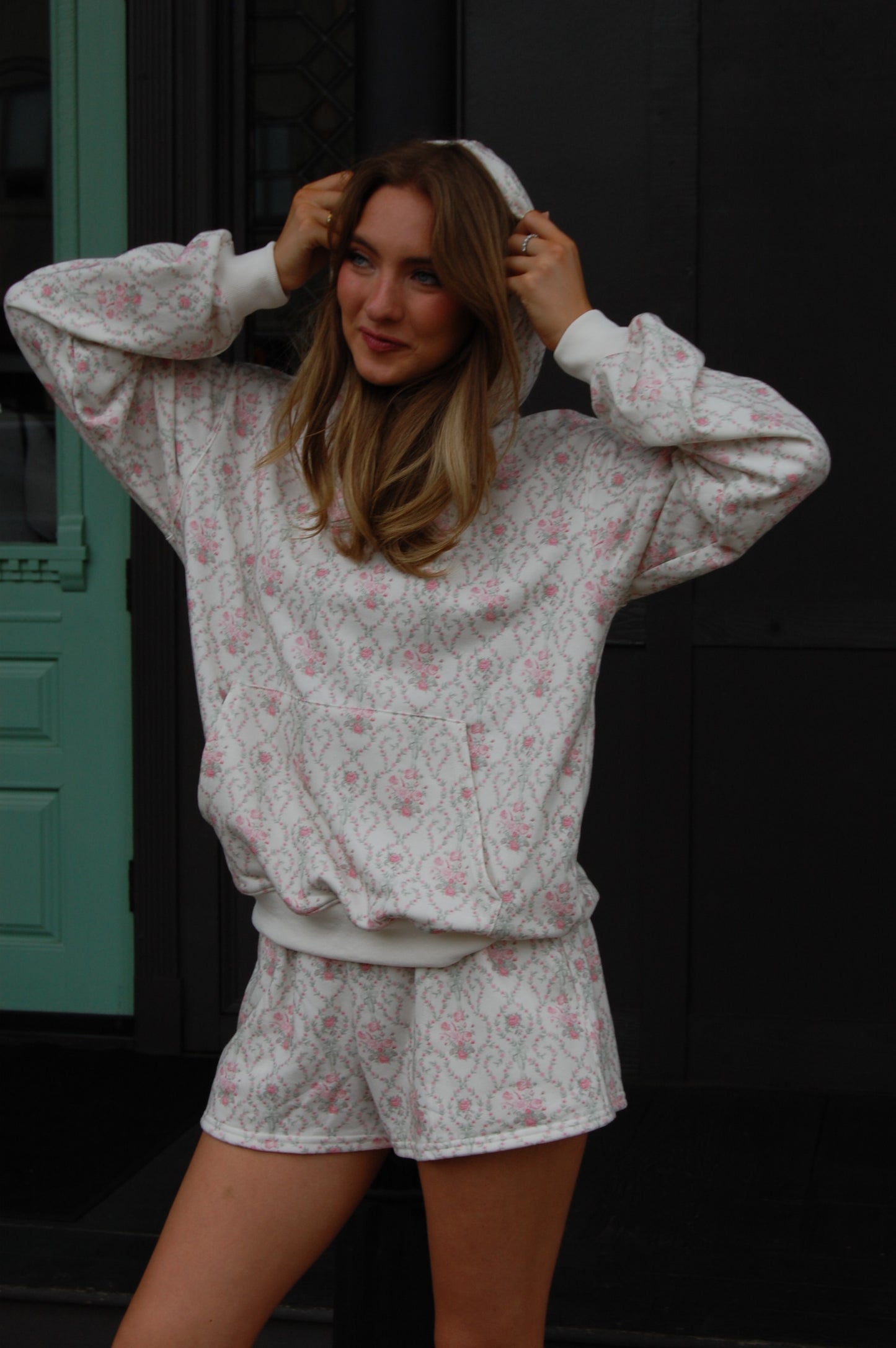 French Terry Hoodie Set