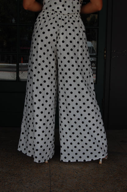 Polka Dot Pant Set