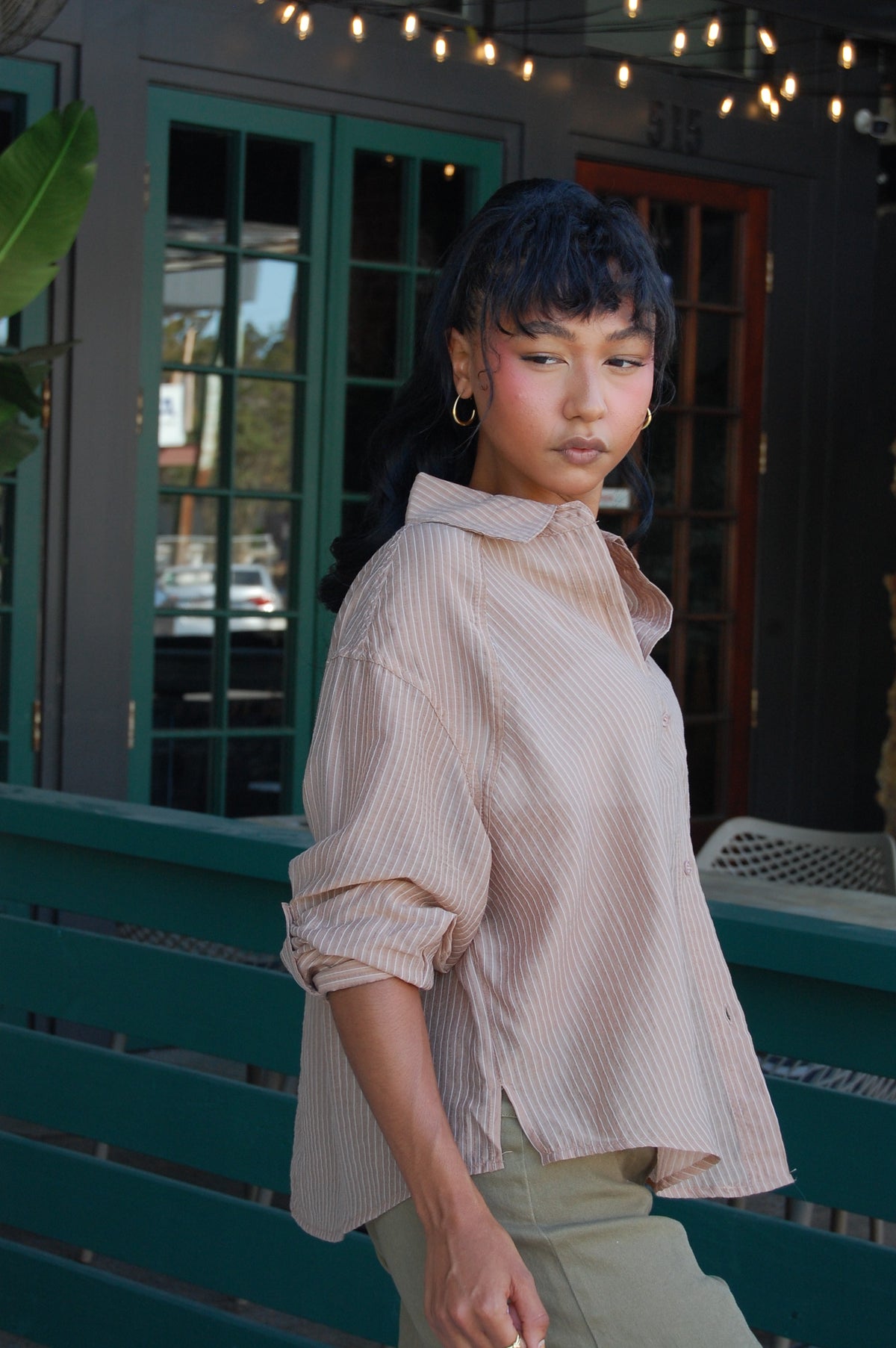 Sheer Raglan Top
