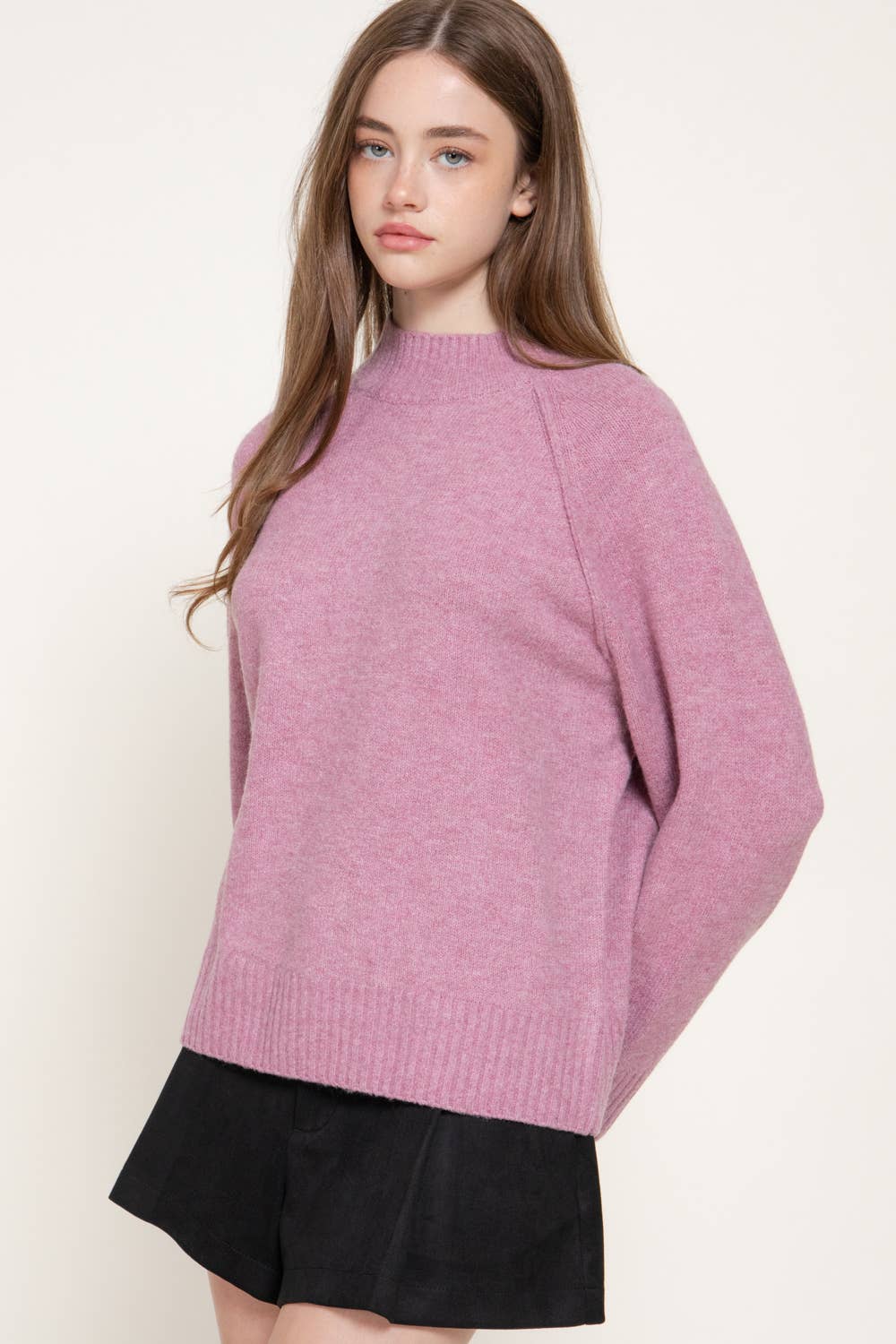 Mock Neck Sweater