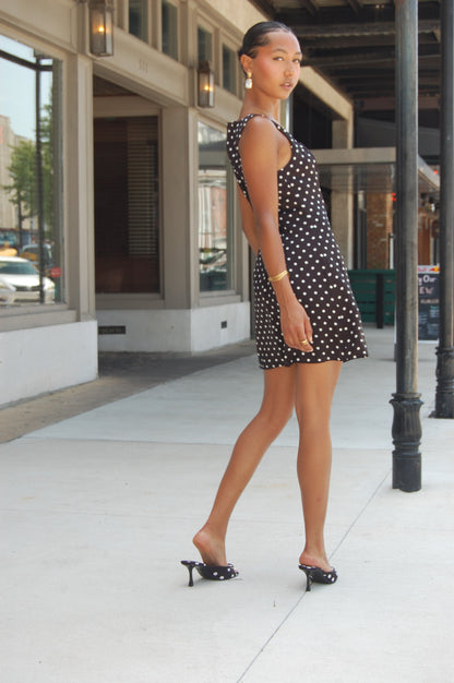 Polka Dot Mini Dress