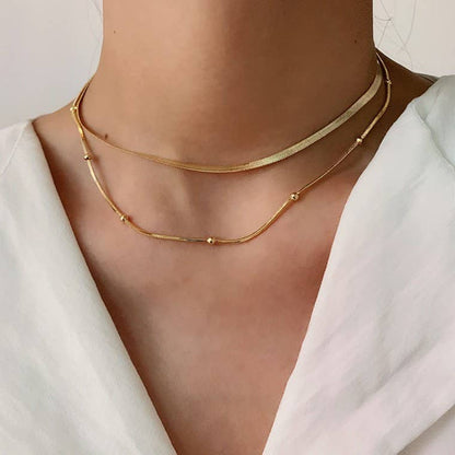 Non Tarnish Bone And Ball Chain